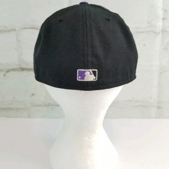 MLB Colorado Rockies New Era 59Fifty Ball Cap Sz 7 - Picture 5 of 8